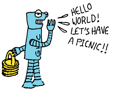 Hello world! Let's have a picnic!